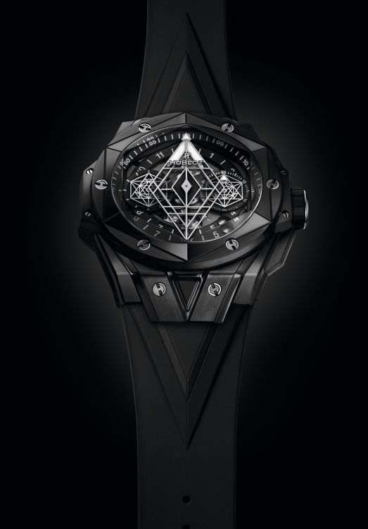 Часы Hublot Big Bang Sang Bleu II Black Magic