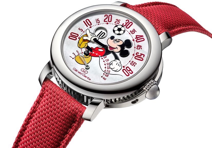 Часы Gerald Genta Arena Bi-Retrograde Mickey Mouse4