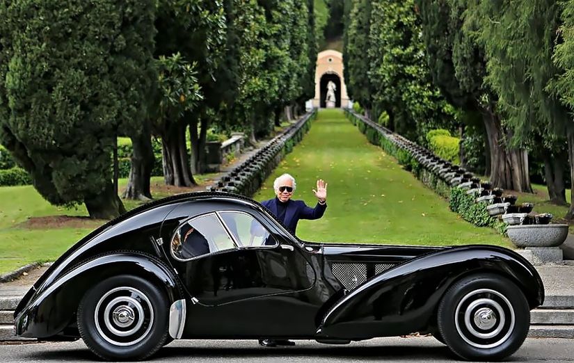 Bugatti Atlantic type 57 из коллекции дизайнера Ральфа Лорена