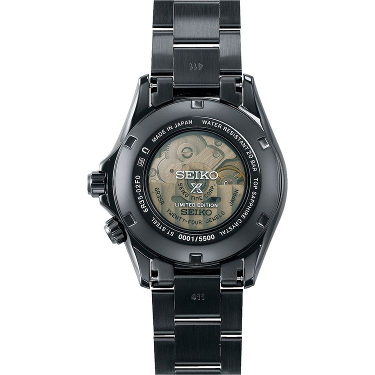Часы Seiko Prospex 'Black Series Night' Alpinist SPB337J1