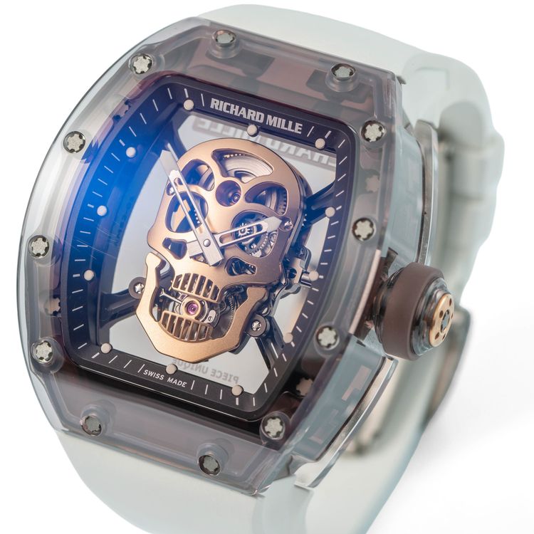 Часы Richard Mille Skull Tourbillon