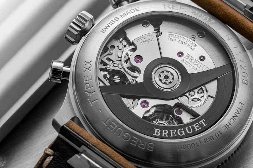 Механизм часов Breguet Type XX Chronographe 2067