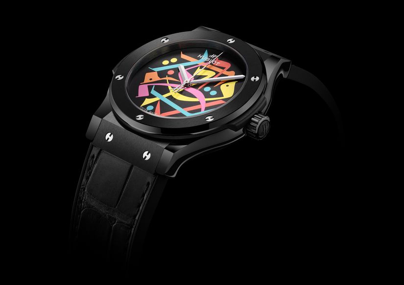 Часы Hublot Classic Fusion Black Magic Dubai Watch Week