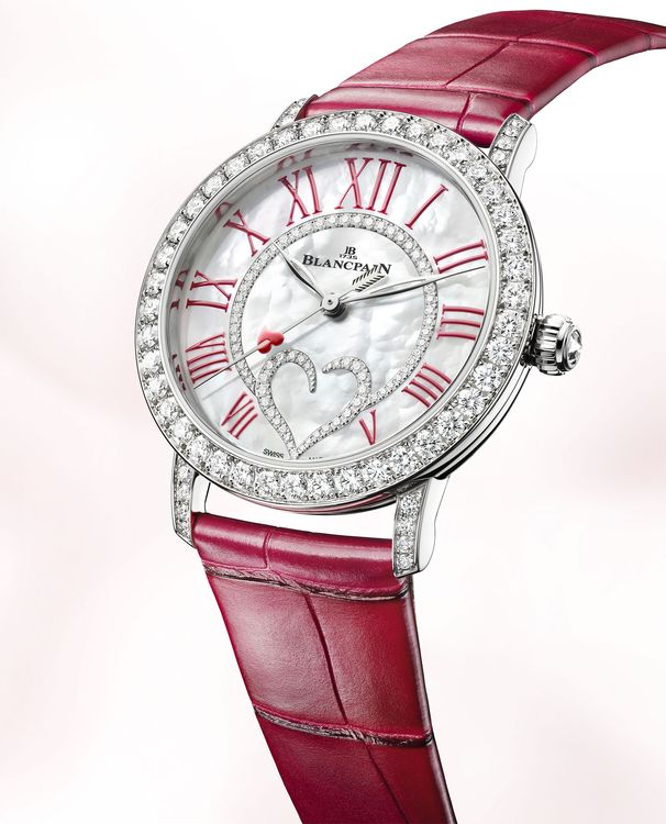 Часы Blancpain Ladybird Colors Valentines Day 2024