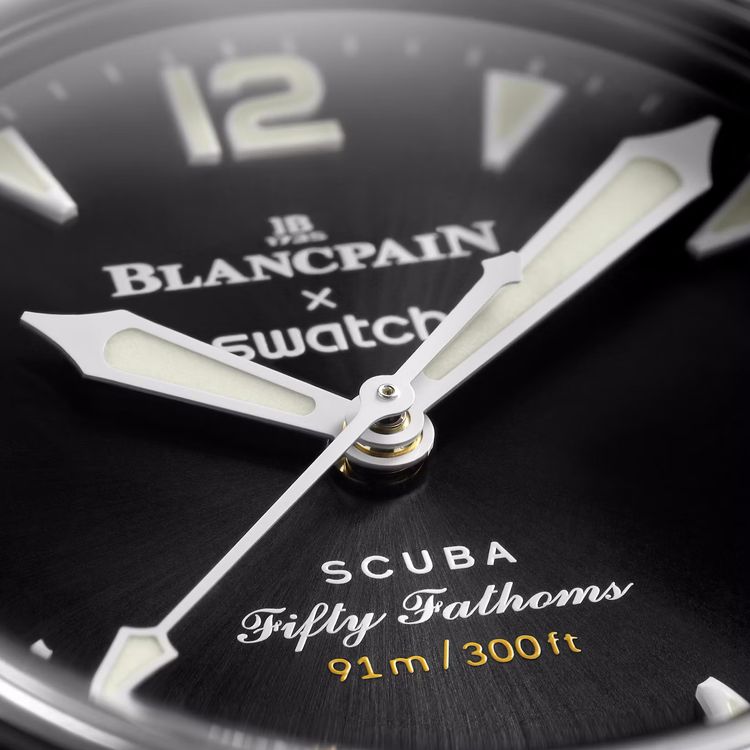 Представлены часы Blancpain X Swatch Scuba Fifty The Ocean Of Storms