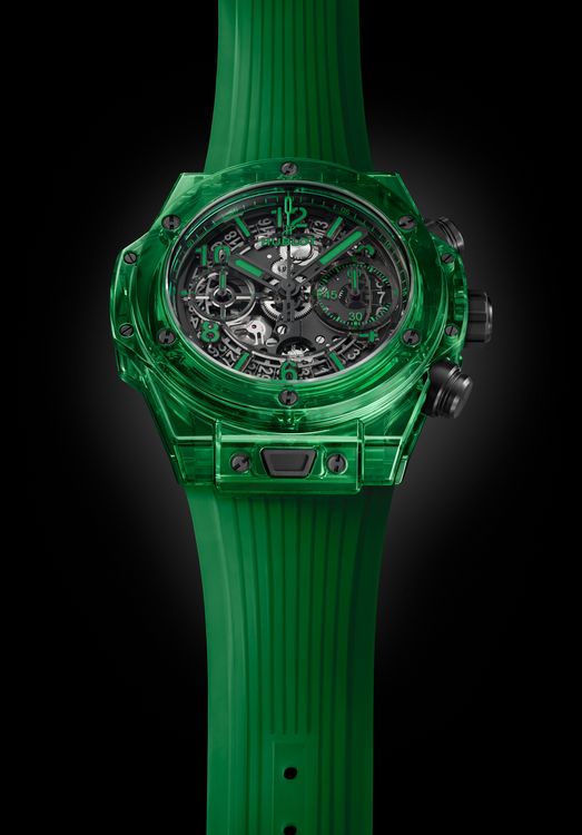 Часы hublot BIG BANG UNICO SAXEM GREEN Часы hublot BIG BANG UNICO SAXEM GREEN