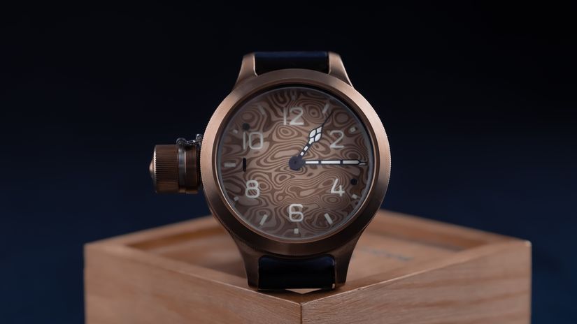 часы из Златоуста в технике мокумэ ганэ 2