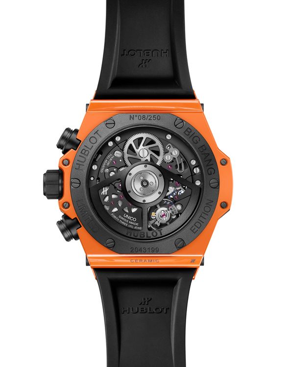 Часы Hublot Big Bang Unico Orange Ceramic