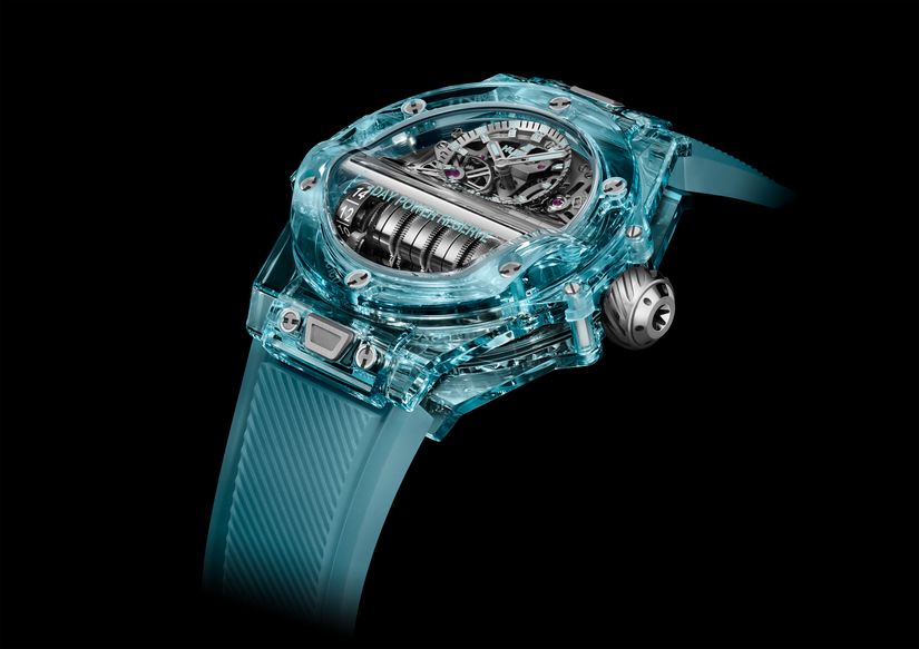 часы Hublot MP-11 Water Blue Sapphire