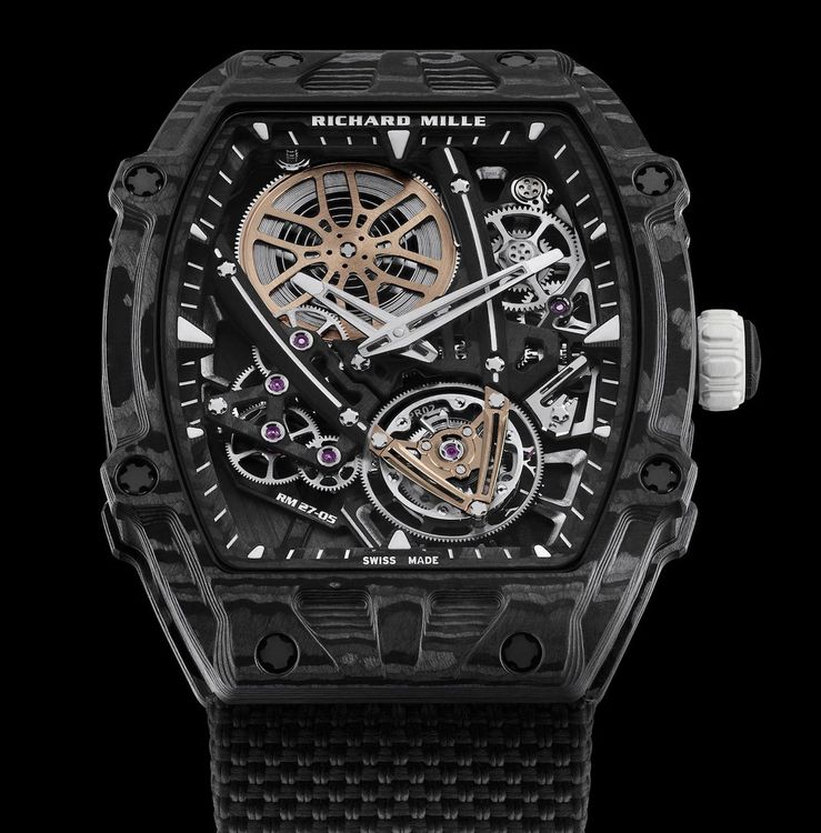 Часы Richard Mille RM 27-05 Flying Tourbillon Rafael Nadal