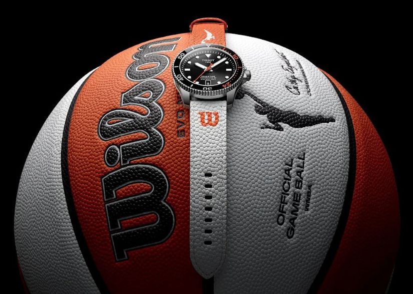 Часы Tissot Seastar Wilson WNBA Powermatic 80 Часы Tissot Seastar Wilson WNBA Powermatic 80