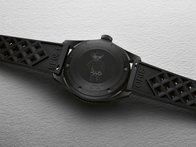 Черные Oris Divers Sixty-Five Holstein Edition