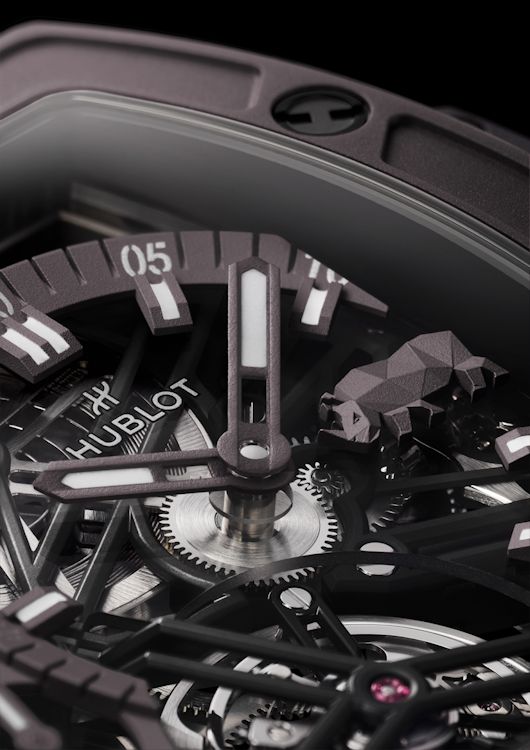 Hublot представляет модель Spirit of Big Bang Tourbillon 5-Day Power Reserve SORAI Hublot представляет модель Spirit of Big Bang Tourbillon 5-Day Power Reserve SORAI