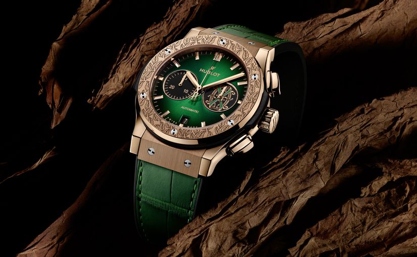Хронограф Hublot Classic Fusion Chronograph Arturo Fuente King Gold