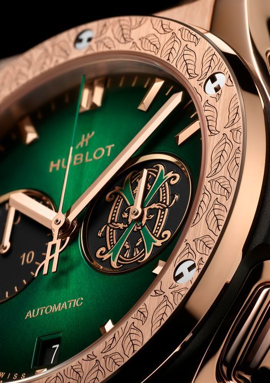 Хронограф Hublot Classic Fusion Chronograph Arturo Fuente King Gold