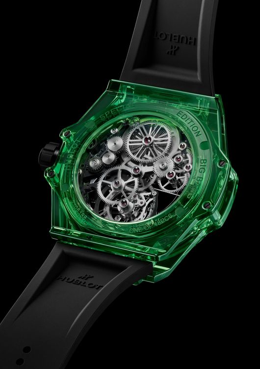 Часы Hublot Big_Bang_Tourbillon_Automatic_Green_Saxem Часы Hublot Big_Bang_Tourbillon_Automatic_Green_Saxem