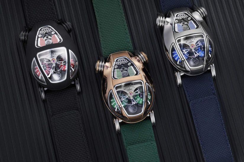 Часы Bvlgari x MB&F Serpenti