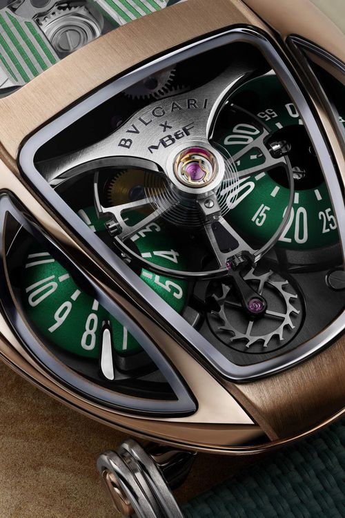 Часы Bvlgari x MB&F Serpenti
