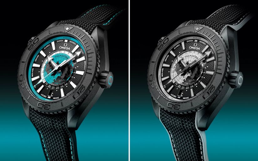 Часы Omega Planet Ocean Worldtimer 