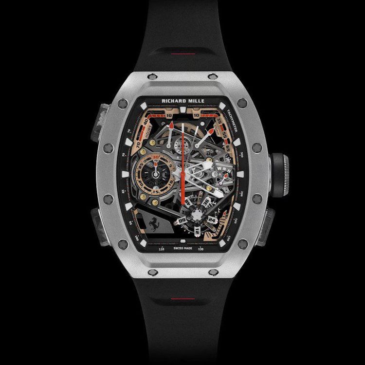 Часы Richard Mille RM 43-01 Manual Winding Tourbillon Split-Seconds Chronograph Ferrari Часы Richard Mille RM 43-01 Manual Winding Tourbillon Split-Seconds Chronograph Ferrari