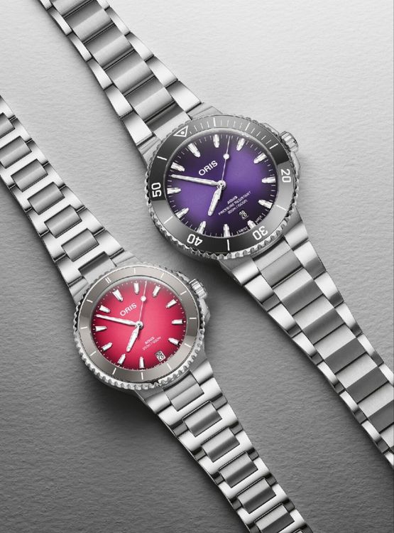 Oris Aquis Date Taste of Summer Berries Edition