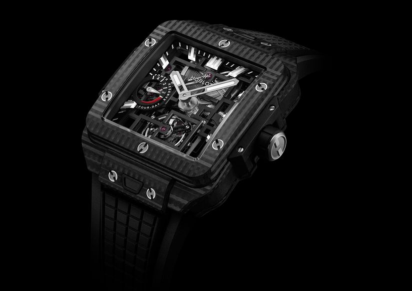 Часы Hublot Square Bang Tourbillon 4-Day Power Reserve