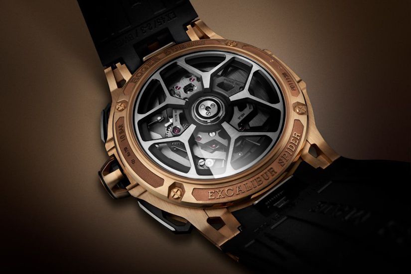 Roger Dubuis представила новинку Excalibur Spider Flyback Chronograph