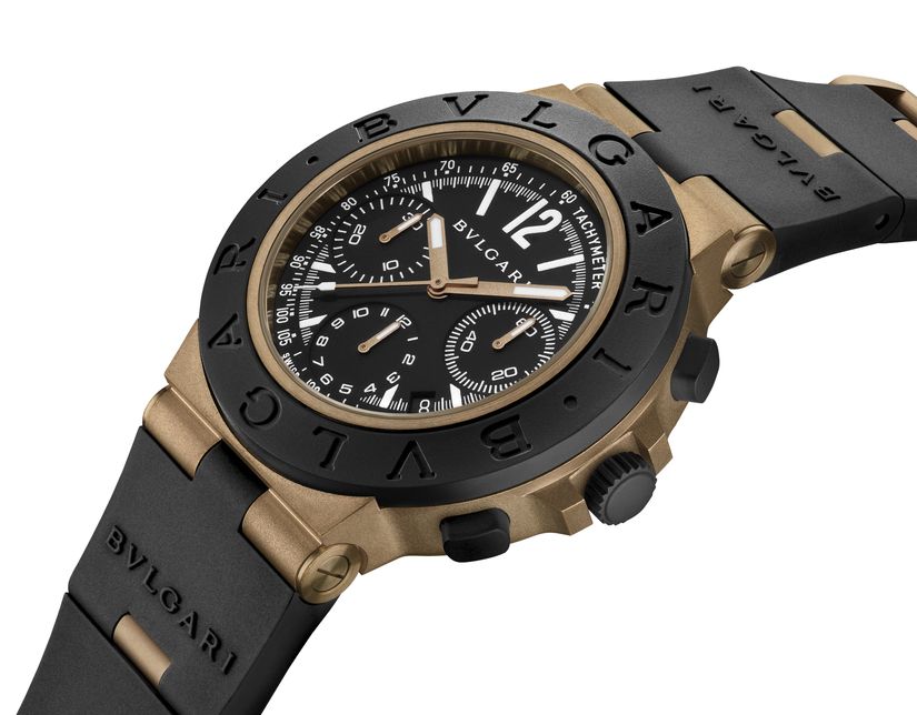 Часы Bvlgari_Bronzo_Chronograph