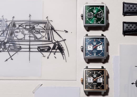 TAG Heuer Monaco Chronograph. Три новых версии