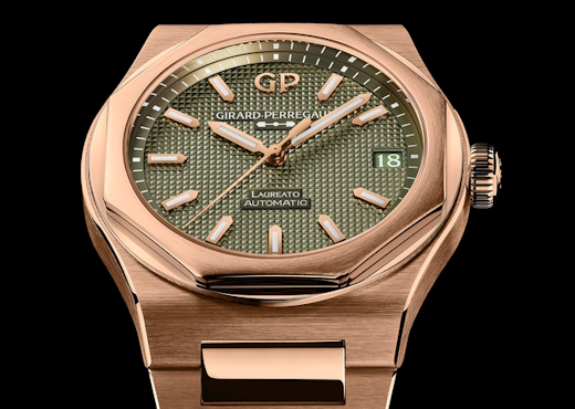 Шалфейный циферблат Girard-Perregaux Laureato