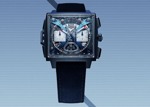 Яркие TAG Heuer Monaco Split-Seconds Chronograph