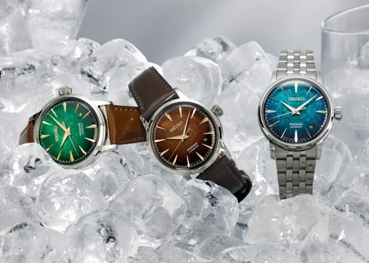 Коктейли со льдом от Seiko