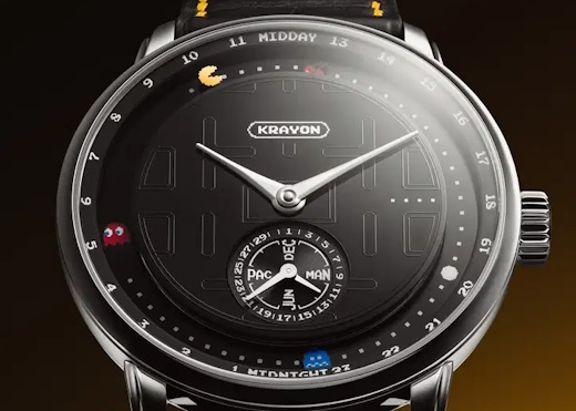 Krayon PAC-MAN. Новый стиль часов Anywhere