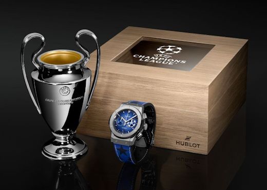 Hublot. Официальные часы Лиги чемпионов и собственный трофей