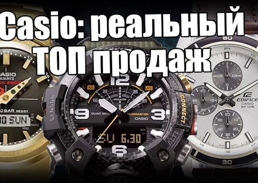 Самые популярные часы Casio 2024 года