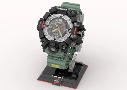 Часы для фанатов G-Shock из Lego