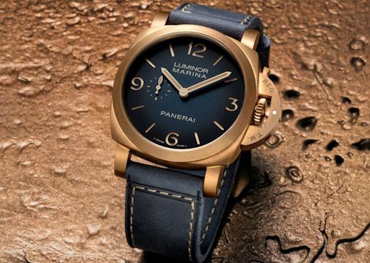 Первые Panerai Luminor в бронзе
