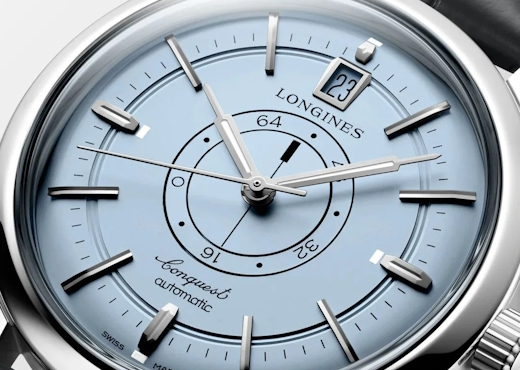Longines Conquest Heritage Central Power Reserve. Теперь в голубом