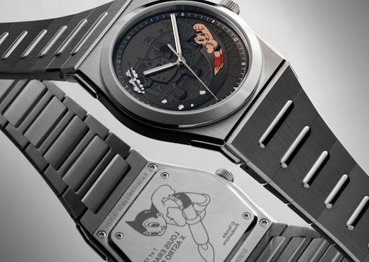 Астробой взмывает вверх на циферблате Louis Erard x AstroBoy