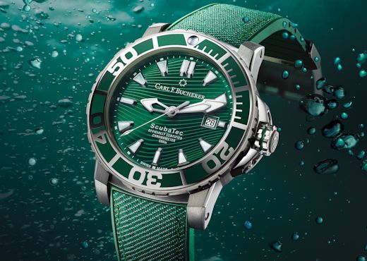 Carl F. Bucherer Patravi ScubaTec Verde для защиты скатов манта