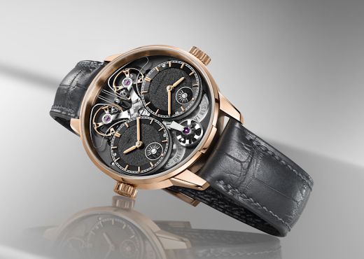 Armin Strom Dual Time GMT Resonance в розовом золоте