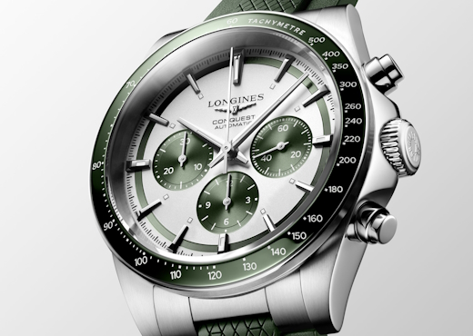 Новые хронографы Longines Conquest