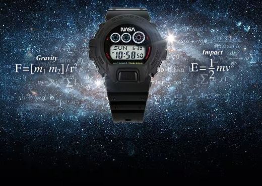 Пятые часы G-Shock в партнерстве с NASA