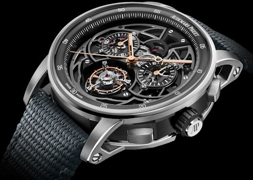Code 11.59 от Audemars Piguet. Хронограф с парящим турбийоном