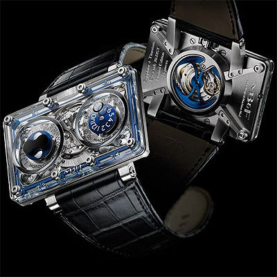MB&F Horological Machine No2 Sapphire Vision.