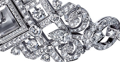 Часы Cartier Diamond watch Mille et Une Heures
