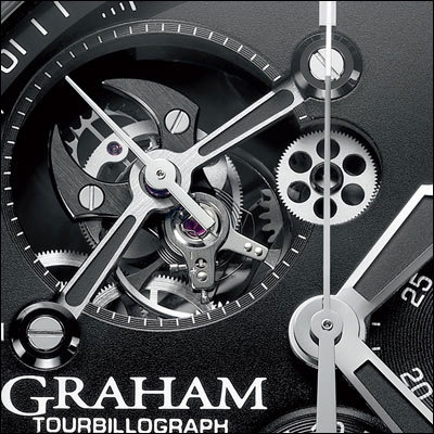 Часы Graham Silverstone Tourbillograph Full Black