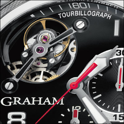 Часы Graham Tourbillograph Trackmaster Chromium
