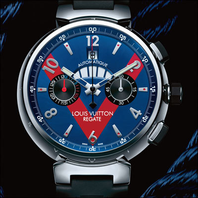 Часы Louis Vuitton Tambour Regatta Navy