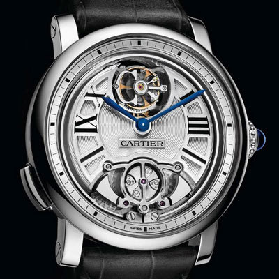 Часы Cartier Rotonde de Cartier minute repeater Flying Tourbillon